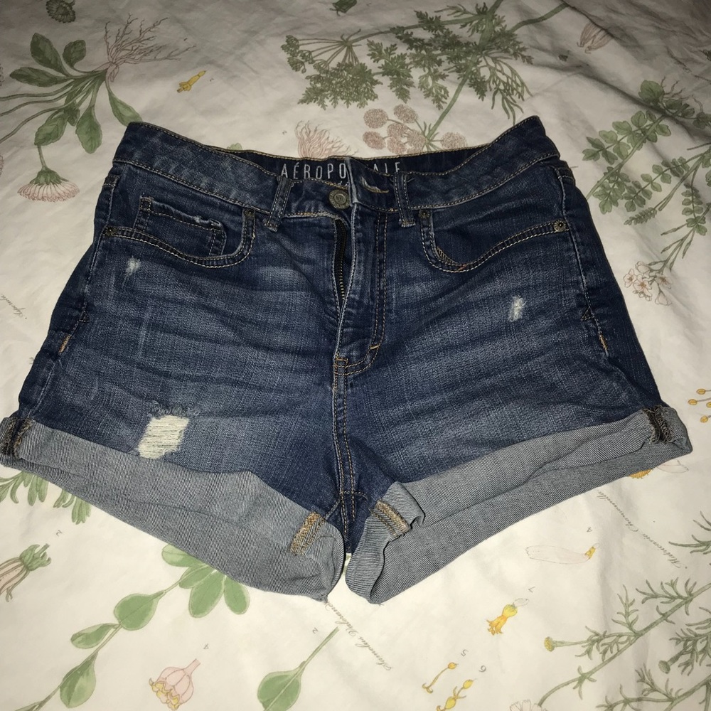 High waisted shorts